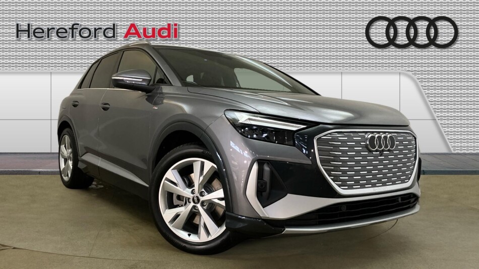 Audi Q4 e-tron 210kW 45 Quattro 82kWh S Line 5dr Auto [Leather] Electric Estate